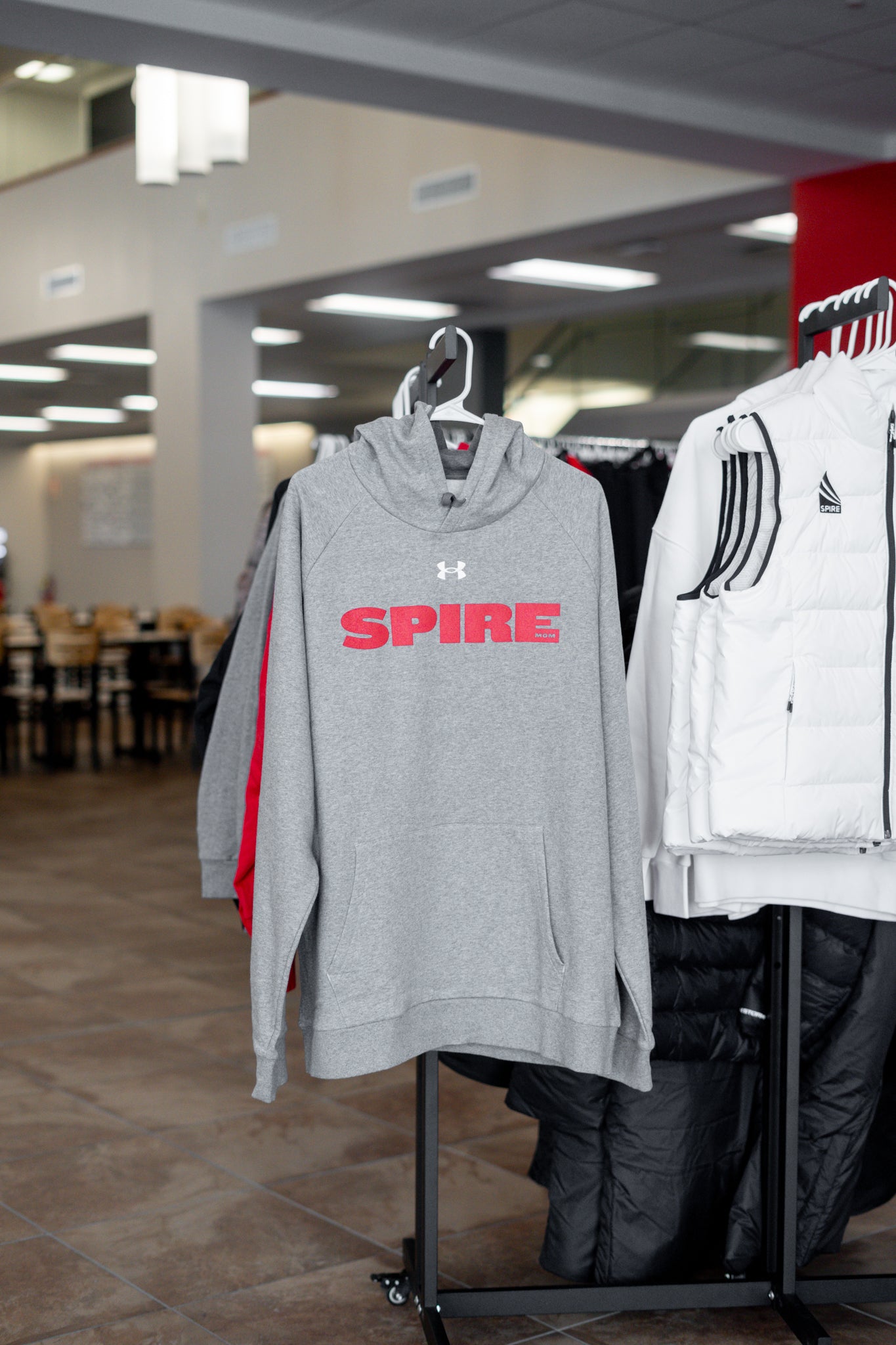 SPIRE (MOM and DAD)-Men's UA Rival Fleece Hoodie