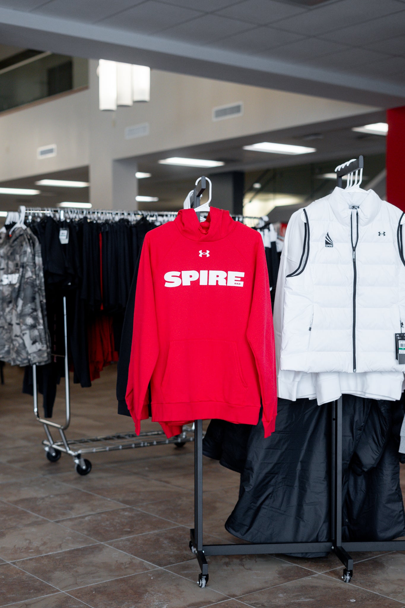 SPIRE (MOM and DAD)-Men's UA Rival Fleece Hoodie