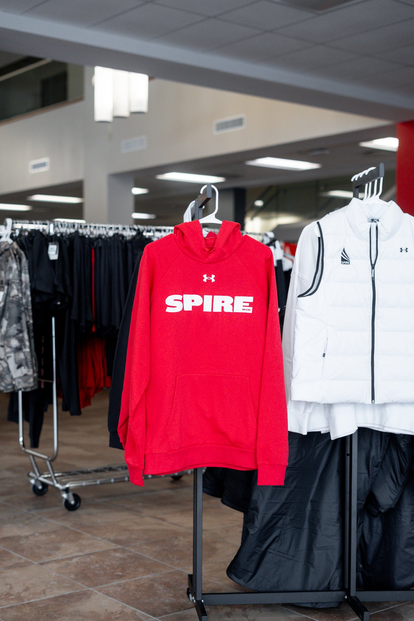 SPIRE (MOM and DAD)-Men's UA Rival Fleece Hoodie