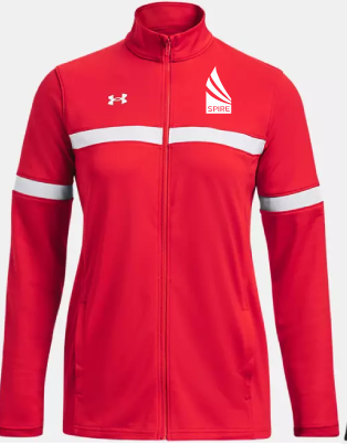 Women's UA Knit Warm Up Team Full Zip