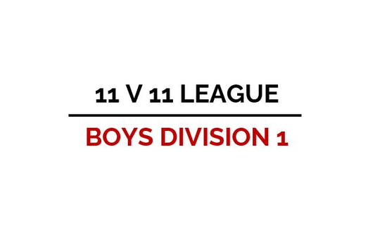 SPIRE Leagues & Clubs:  2025-26 Indoor League at SPIRE (BOYS DIVISION 1)