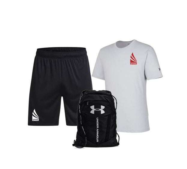 SPIRE Camps:  3-Piece 'Swag Bag' Apparel Kit