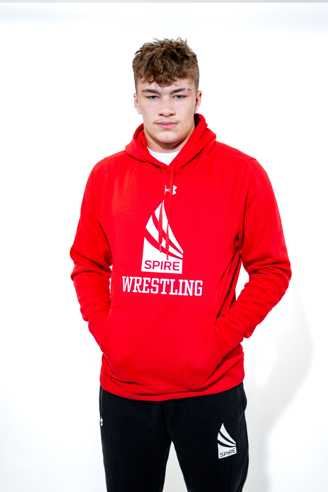 Wrestling - Men's UA Hustle Fleece Hoody