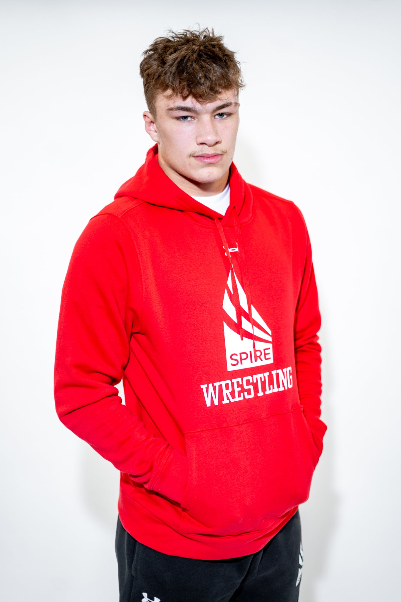 Wrestling - Men's UA Hustle Fleece Hoody