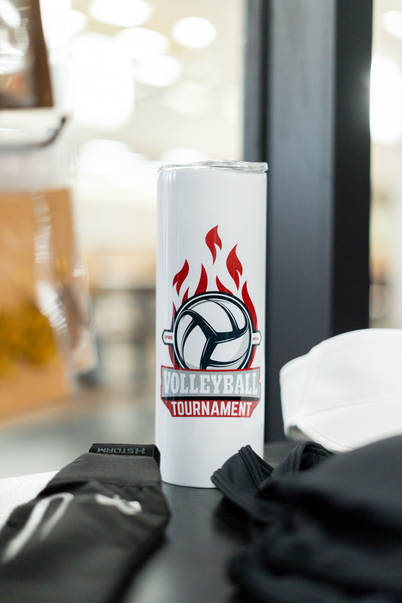 Tumblers - SPIRE logo, Volleyball, SPIRE FC