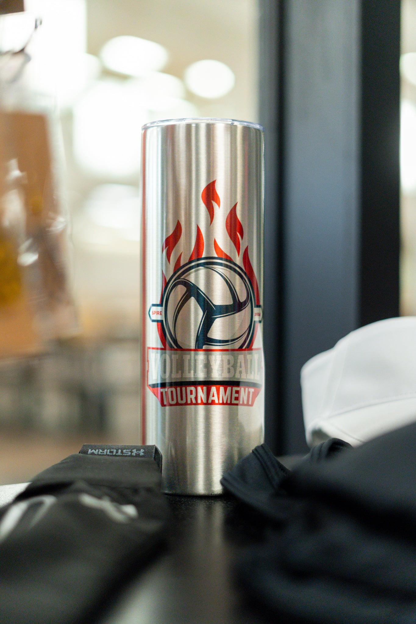 Tumblers - SPIRE logo, Volleyball, SPIRE FC