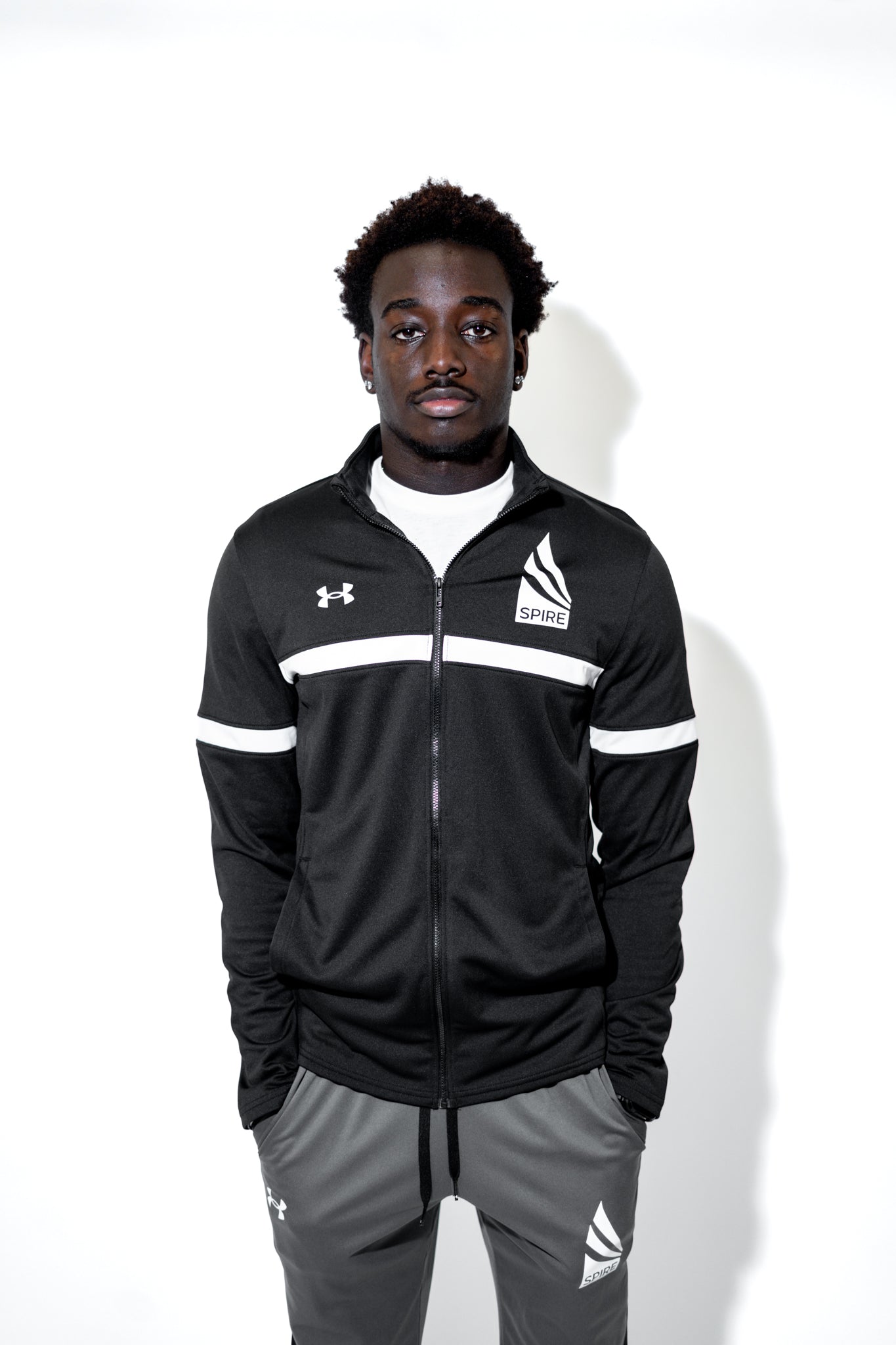 SPIRE - UA Knit Warm Up Team Full-Zip