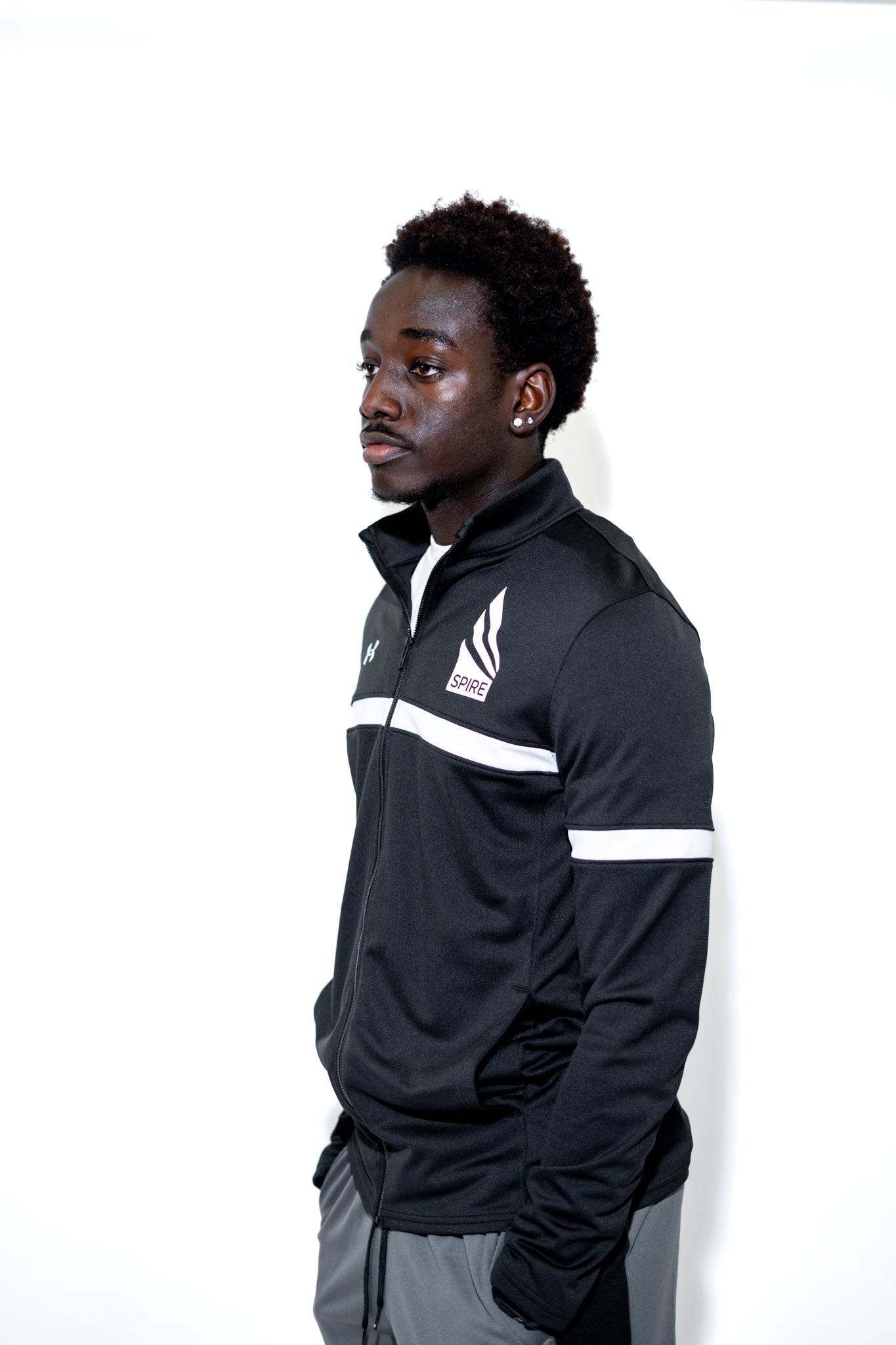 SPIRE - UA Knit Warm Up Team Full-Zip