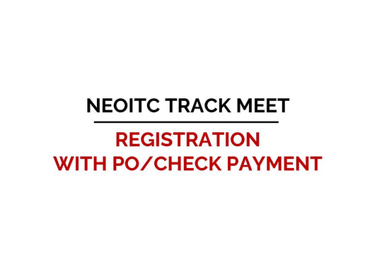SPIRE Events:  NEOITC 2026 Track Registration - Check or PO Payment - Boys and Girls