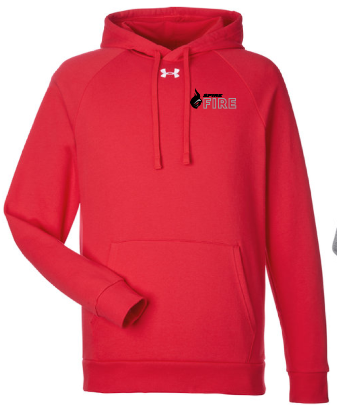 SPIRE Fire-  Men's UA Rival Fleece Hoodie