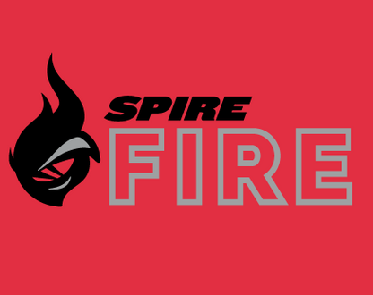 SPIRE Fire-  Men's UA Rival Fleece Hoodie