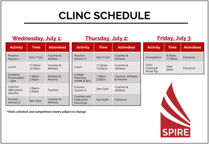 SPIRE Camps:  Island Elite Sports Foundation & Achievers Sports Club Clinic (July 1-3, 2026 - Saint Kitts and Nevis)