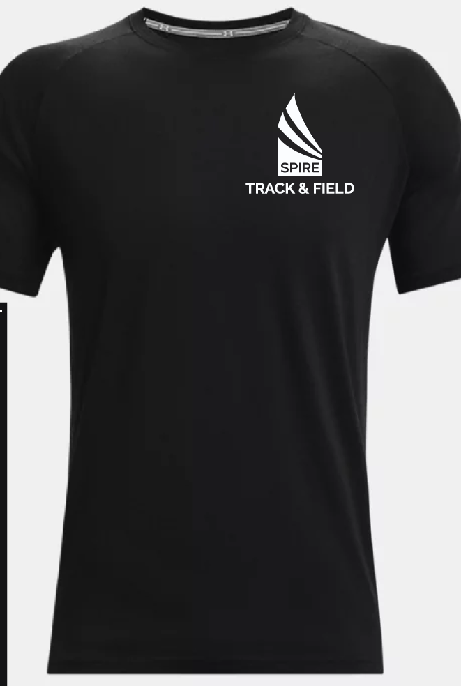 Track and Field Men's UA Athletics Short Sleeve Shop Spire Academy